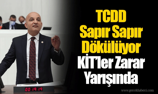 TCDD Sapır Sapır Dökülüyor