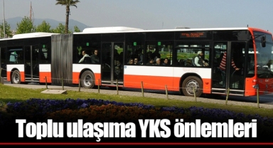 Toplu ulaşıma YKS önlemleri