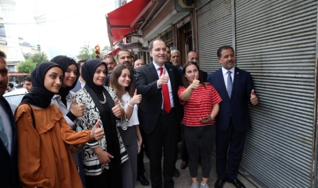 Yeniden Refah Partisi Genel Başkanı Erbakan: Bir önceki seçimden bu seçime kadar oylarımız yüzde 100'ün üzerinde arttı