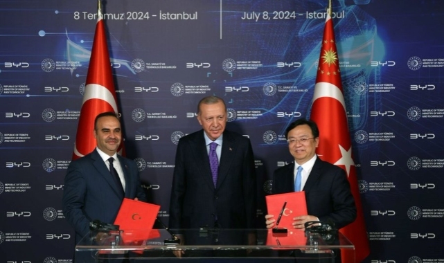 27 yıl sonra ilk üretim kararı: Çinli BYD ile imzalar atıldı
