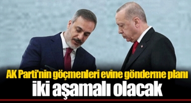 AK Parti'nin göçmenleri evine gönderme planı iki aşamalı olacak