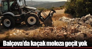 Balçova’da kaçak moloza geçit yok