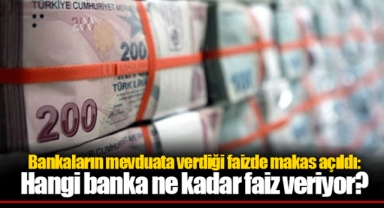 Bankaların mevduata verdiği faizde makas açıldı: Hangi banka ne kadar faiz veriyor?