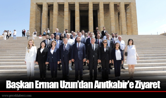 Başkan Erman Uzun’dan Anıtkabir'e Ziyaret