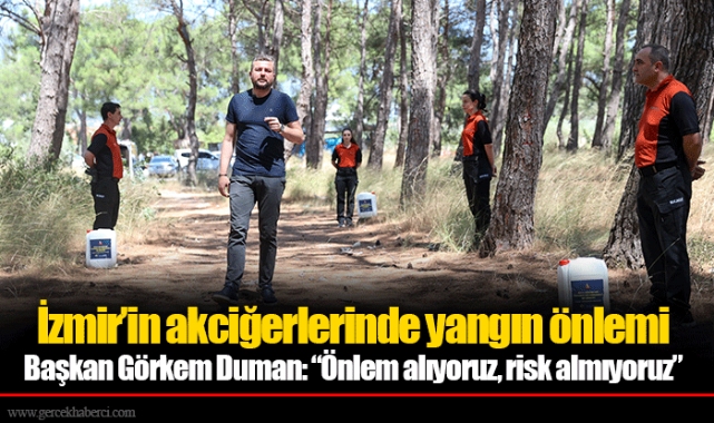 Başkan Görkem Duman: “Önlem alıyoruz, risk almıyoruz”