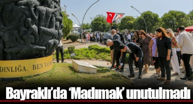 Bayraklı’da ‘Madımak’ unutulmadı