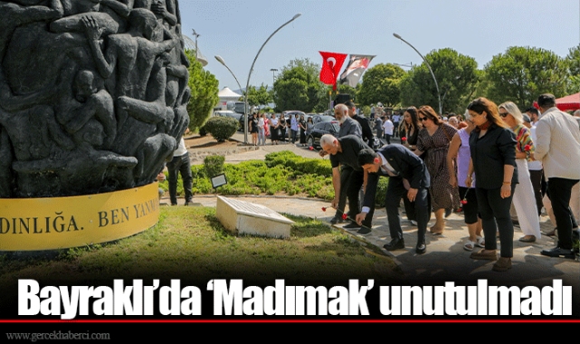 Bayraklı’da ‘Madımak’ unutulmadı