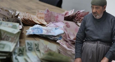 Binlerce lira çebinden çıktı! Dilencinin bir günlük kazancı şoke etti