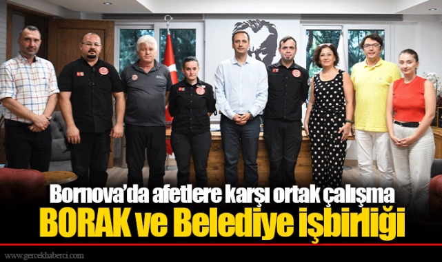 Bornova’da afetlere karşı ortak çalışma  BORAK ve Belediye işbirliği