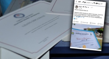 Bu da oldu: Sosyal medyada sahte lisans diploması!