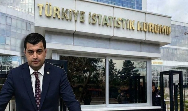 CHP'li Demir TÜİK binası önünde hesap sordu