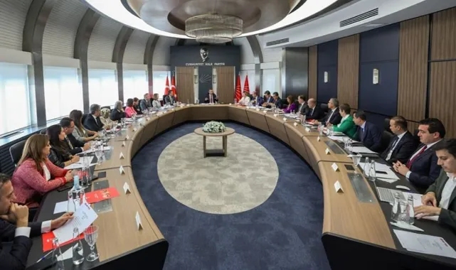 CHP MYK gündemi belli oldu