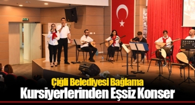 Çiğli Belediyesi Bağlama Kursiyerlerinden Eşsiz Konser