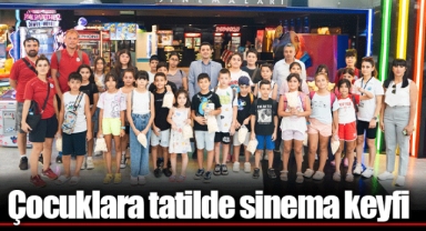 Çocuklara tatilde sinema keyfi