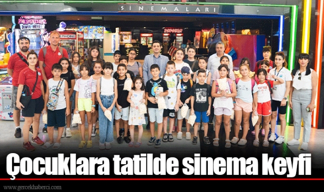 Çocuklara tatilde sinema keyfi 
