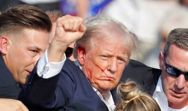 Donald Trump'tan silahlı saldırıya uğraması hakkında açıklama