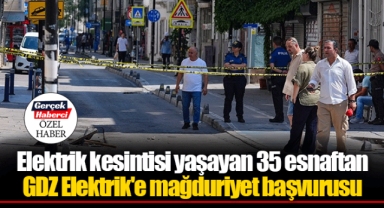 Elektrik kesintisi yaşayan 35 esnaftan GDZ Elektrik'e mağduriyet başvurusu