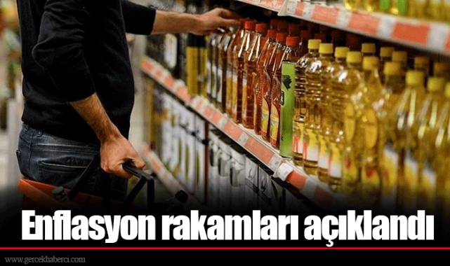 Enflasyon rakamları açıklandı