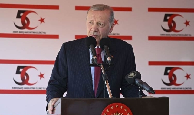 Erdoğan: Kıbrıs'ta federal bir çözüm mümkün değil