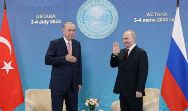 Erdoğan ve Putin buluştu: 'Her zaman temas halindeyiz'