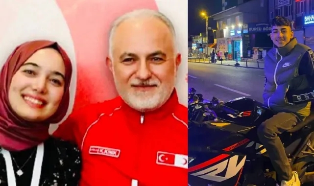Eski Kızılay Başkanı Kerem Kınık'ın kızı motosikletli bir çocuğa çarptı