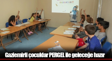 Gaziemirli çocuklar PERGEL ile geleceğe hazır