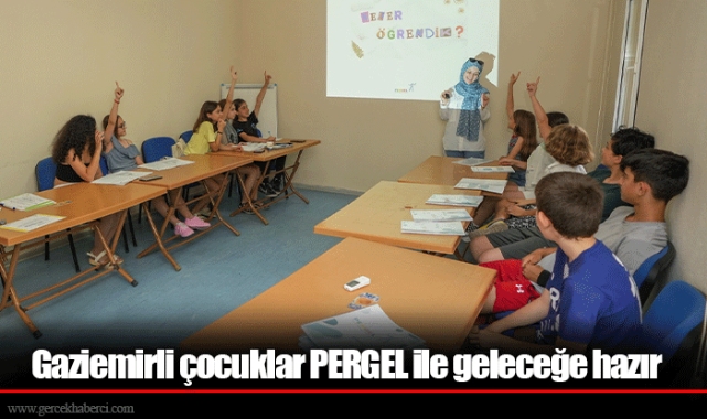 Gaziemirli çocuklar PERGEL ile geleceğe hazır