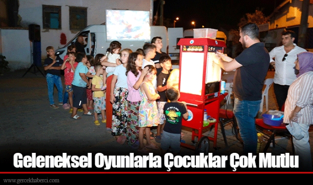 Geleneksel Oyunlarla Çocuklar Çok Mutlu