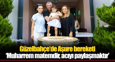 Güzelbahçe’de Aşure bereketi