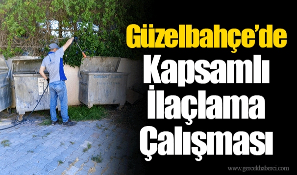 Güzelbahçe’de Kapsamlı İlaçlama Çalışması