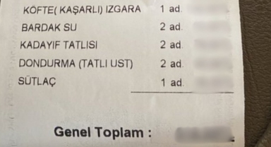 İBB'nin Tesislerinde Yenen 3 Kişilik Yemeğin Fişi Görenleri Şaşkına Çevirdi!