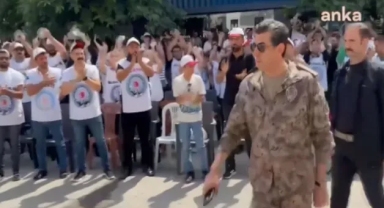 Iğdır Emniyet Müdürü'nden belediyenin işten çıkardığı işçilere ziyaret