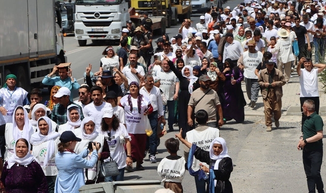 “İradeye Saygı Yürüyüşü” Hakkari'ye ulaştı: "Halkın iradesine saygı duyun"