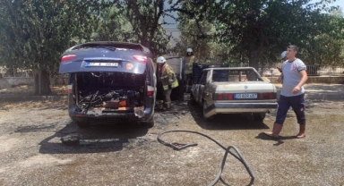 İzmir'de otomobilde çıkan yangında 4 yaşındaki çocuk öldü