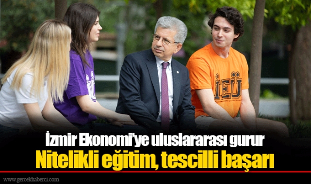 İzmir Ekonomi'ye uluslararası gurur
