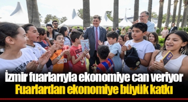 İzmir fuarlarıyla ekonomiye can veriyor