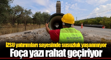 İZSU yatırımları sayesinde susuzluk yaşanmıyor