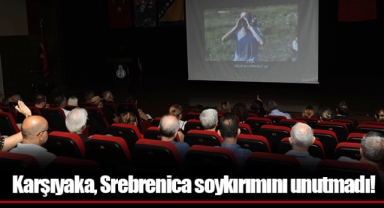 Karşıyaka, Srebrenica soykırımını unutmadı!