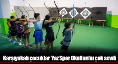 Karşıyakalı çocuklar ‘Yaz Spor Okulları’nı çok sevdi