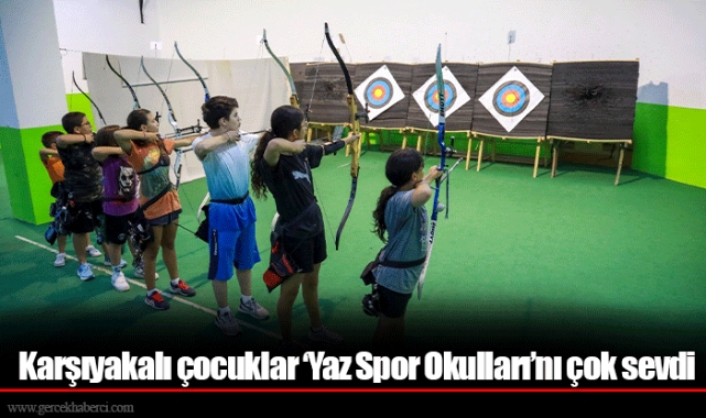 Karşıyakalı çocuklar ‘Yaz Spor Okulları’nı çok sevdi