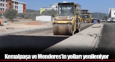Kemalpaşa ve Menderes’in yolları yenileniyor