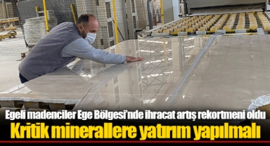 Kritik minerallere yatırım yapılmalı