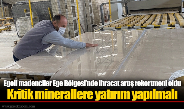 Kritik minerallere yatırım yapılmalı