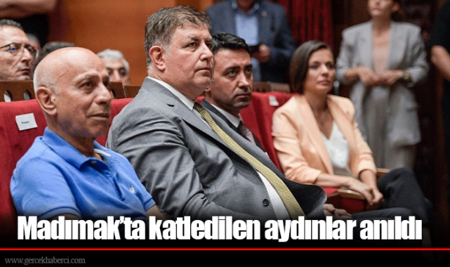 Madımak’ta katledilen aydınlar anıldı 