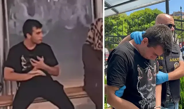 Otobüs durağında iğrenç olay! Görüntülerdeki şahıs adliyeye sevk edildi
