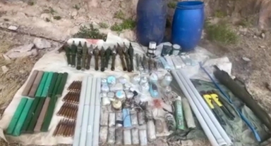Pençe-Kilit operasyonu bölgesinde çok sayıda mühimmat ele geçirildi