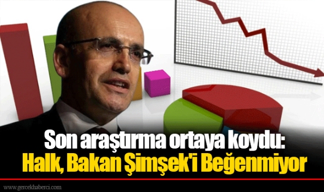 Son araştırma ortaya koydu: Halk, Bakan Şimşek'i Beğenmiyor