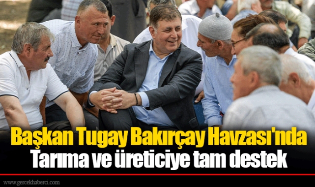Tarıma ve üreticiye tam destek 