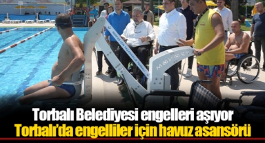 Torbalı Belediyesi engelleri aşıyor