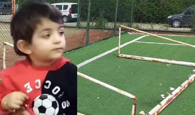 Yine İhmal Yine Facia! Devrilen Kale Direği 4 Yaşındaki Devrilen Çocuğu Hayattan Kopardı